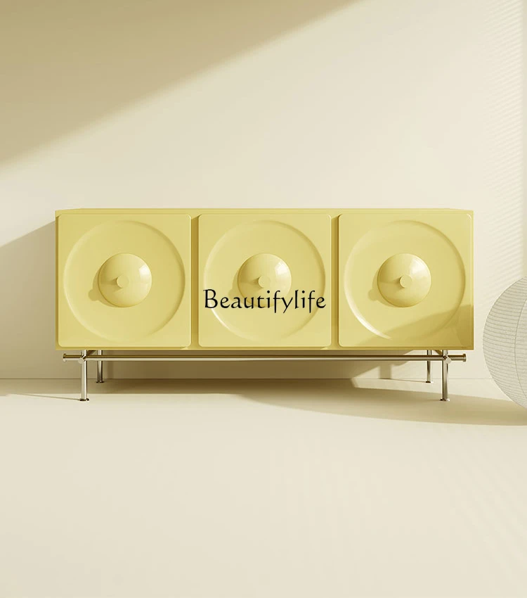 Dopamine light luxury porch cabinet Nordic simple living room storage decorative cabinet
Dopamine light luxury porch cabinet Nordic simple living room storage decorative cabinet