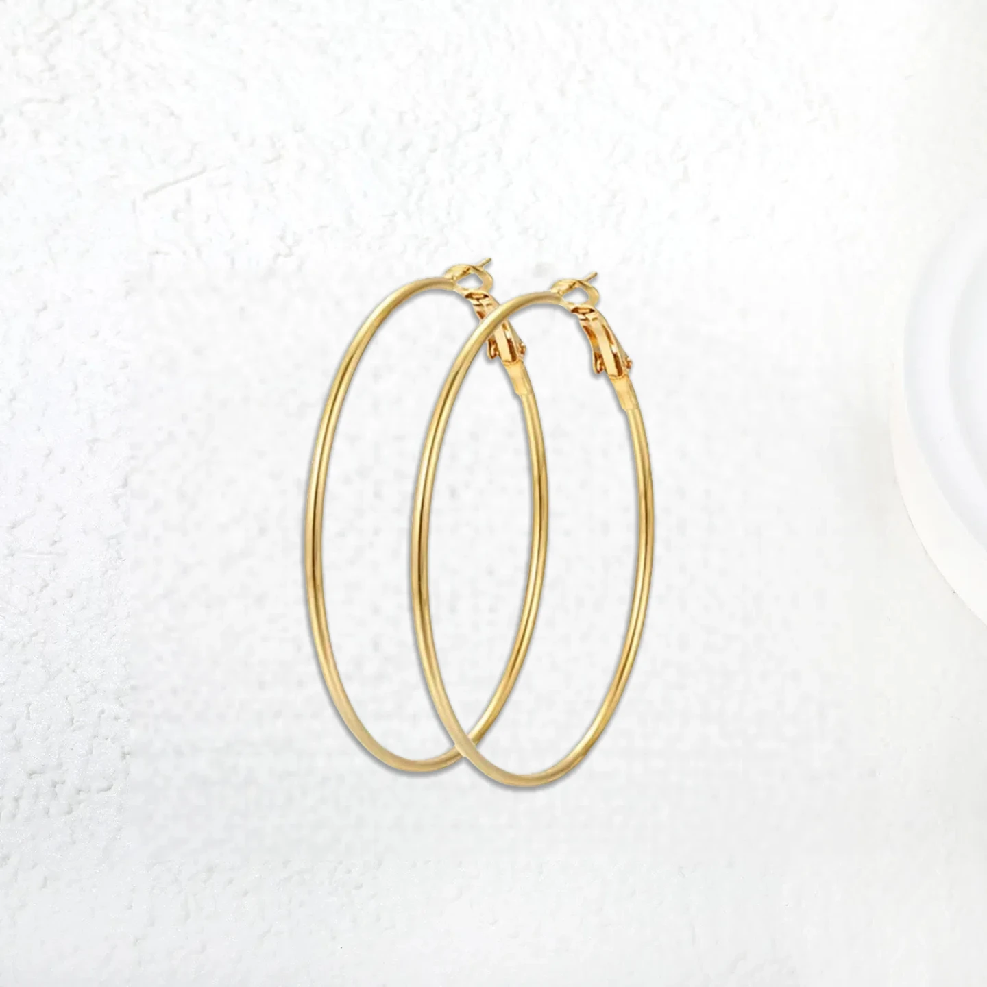 Punk Smooth Big Circle Creole Earring Female Gold Color Stainless Steel Hoop Earrings For Women Party Ear Jewelry Brincos 2025
Punk Smooth Big Circle Creole Earring Female Gold Color Stainless Steel Hoop Earrings For Women Party Ear Jewelry Brincos 2025