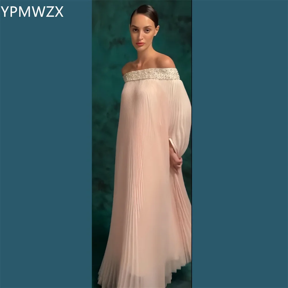 Customized Evening Dress Women Prom Gown Formal Party YPMWZX Off-the-shoulder A-line Floor Length Skirts Draped Bead Bespoke Occ
Customized Evening Dress Women Prom Gown Formal Party YPMWZX Off-the-shoulder A-line Floor Length Skirts Draped Bead Bespoke Occ