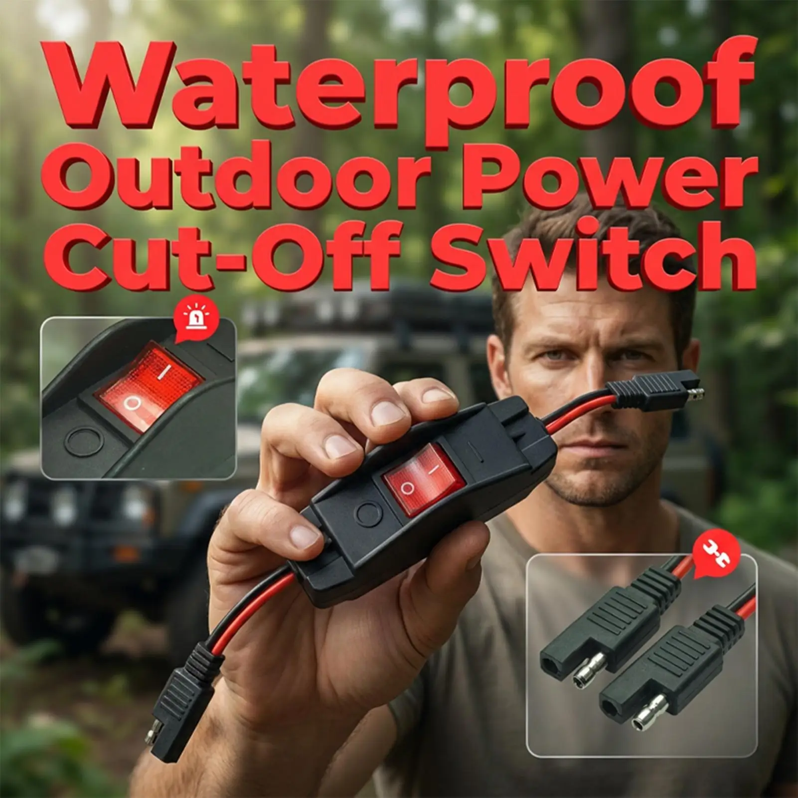 Outdoor On Off Button Waterproof With Indicator Light Rocker Latching Toggle On Off Cord Button For Electrical Appliances
Outdoor On Off Button Waterproof With Indicator Light Rocker Latching Toggle On Off Cord Button For Electrical Appliances