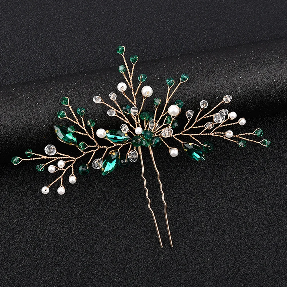 Green Rhinestone Crystal Bridal Hairpin U Shape Wedding Hairpin Bridal Rhinestone Hair Accessories for Brides Crystal Hairpins
Green Rhinestone Crystal Bridal Hairpin U Shape Wedding Hairpin Bridal Rhinestone Hair Accessories for Brides Crystal Hairpins