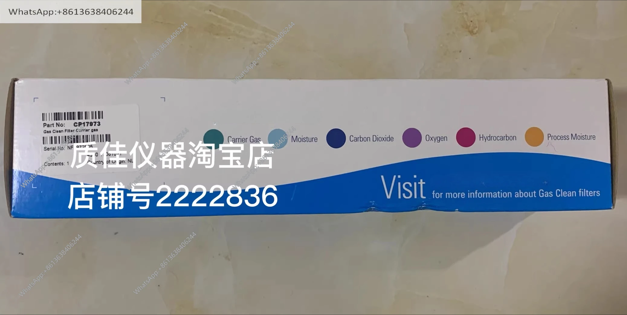 Новая оригинальная газоочистительная трубка для газовых фильтров-ловушек, специальная цена CP17973
Новая оригинальная газоочистительная трубка для газовых фильтров-ловушек, специальная цена CP17973