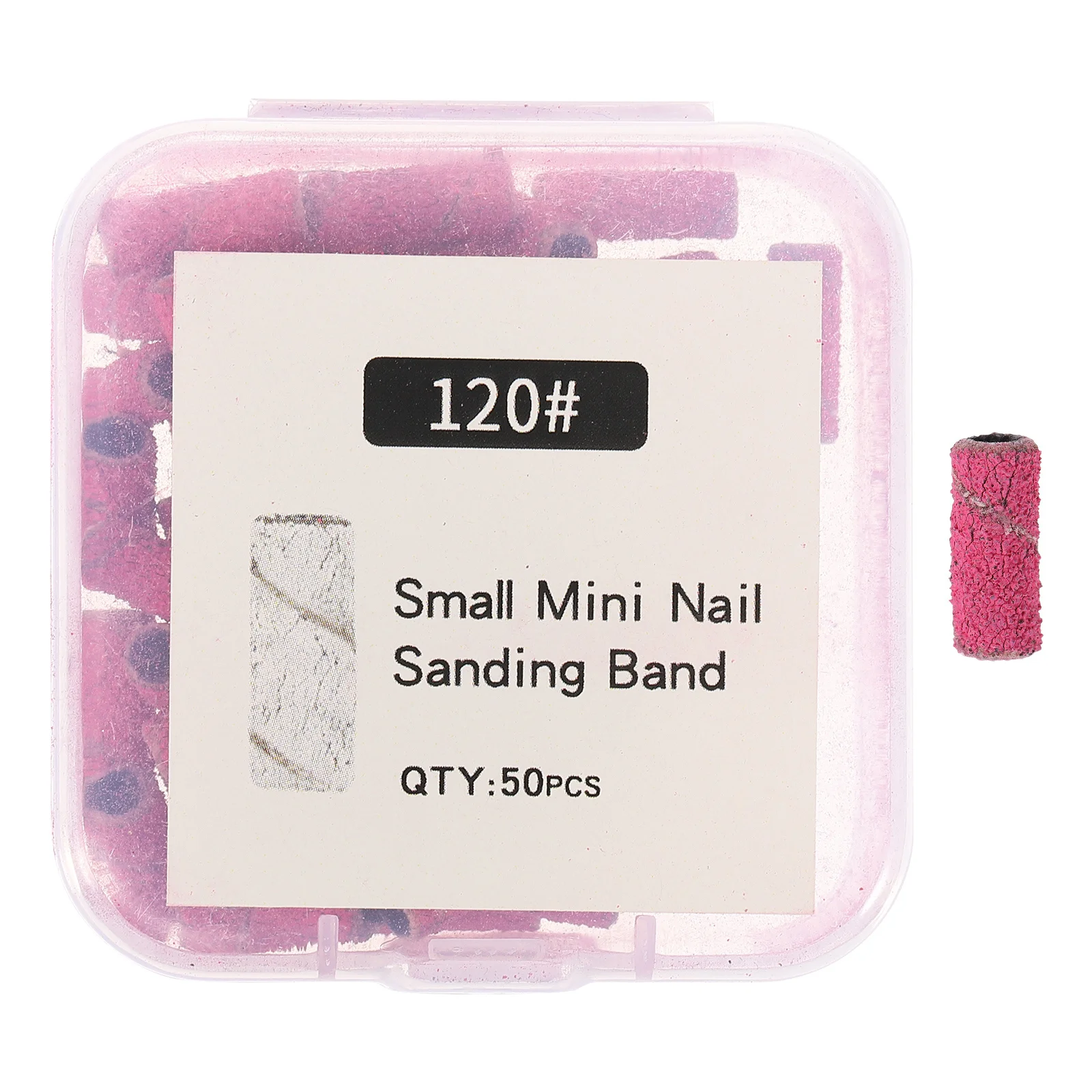 50Pcs Nail Sanding Bands High Precision Grinding for Acrylic Nails Manicure Nail Drill Bits Portable Small Size Easy to Use
50Pcs Nail Sanding Bands High Precision Grinding for Acrylic Nails Manicure Nail Drill Bits Portable Small Size Easy to Use