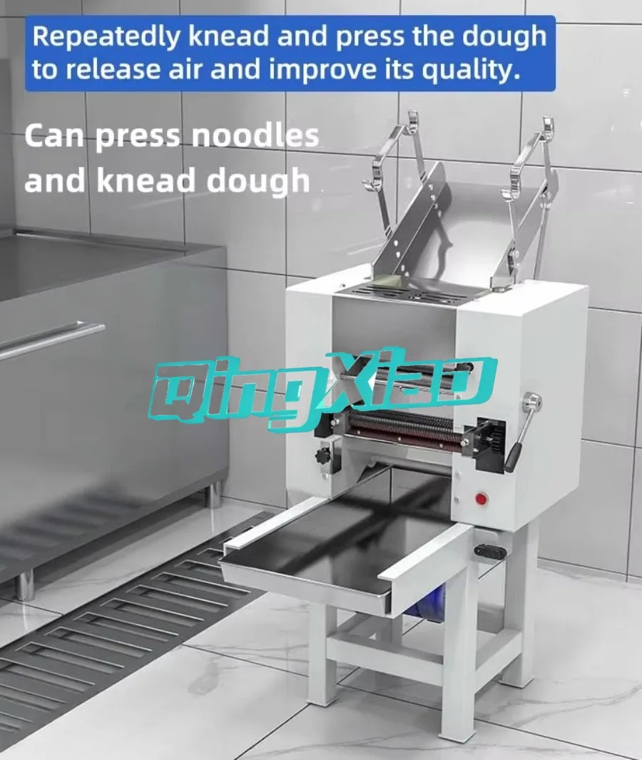 81 Automatic Reversible Dough Sheeter Machine Electric Stainless Steel Dough Roller For Bakery Bread Croissant Pasta Making
81 Automatic Reversible Dough Sheeter Machine Electric Stainless Steel Dough Roller For Bakery Bread Croissant Pasta Making
