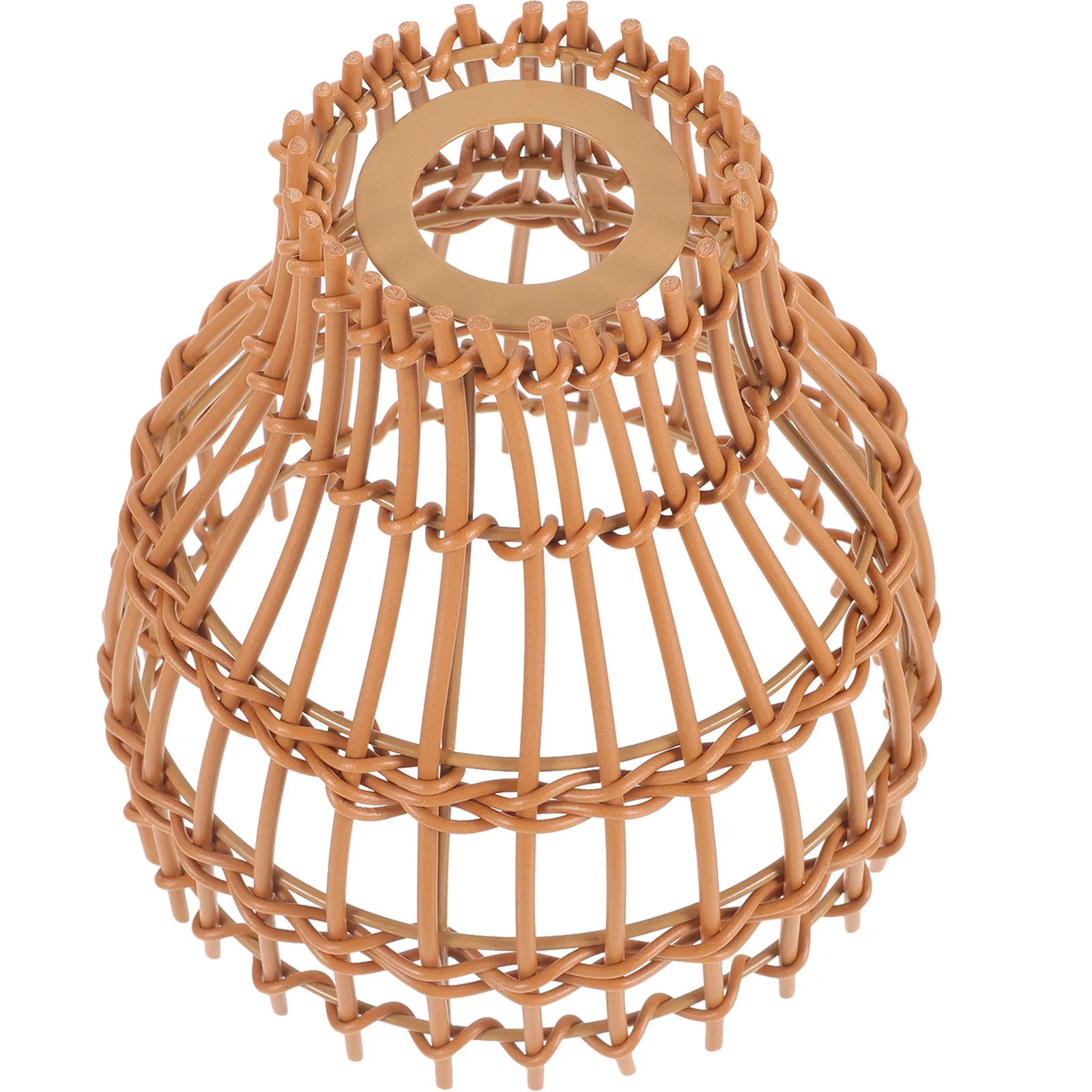 Imitation Rattan Pendant Lamp Shade Handmade Woven Lampshade Decorative Ceiling Light Cover Rustic Chandelier Lamp Shade
Imitation Rattan Pendant Lamp Shade Handmade Woven Lampshade Decorative Ceiling Light Cover Rustic Chandelier Lamp Shade