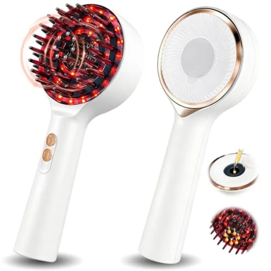 3 in 1 Scalp Massager Hair - 360° Hair Oil Applicator Electric Scalp Massager IPX7 Waterproof for Home and Travel
3 in 1 Scalp Massager Hair - 360° Hair Oil Applicator Electric Scalp Massager IPX7 Waterproof for Home and Travel