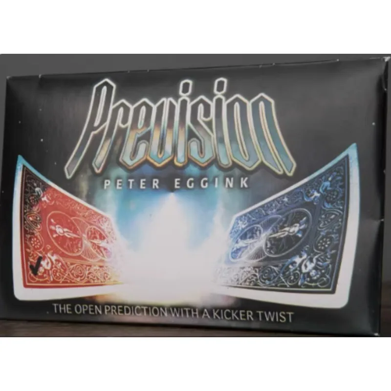 Prevision By Peter Eggink Card Магические трюки Крупным планом Магия Маги Фокусы Реквизит Иллюзия Уловки Покерная колода Волшебные игры
Prevision By Peter Eggink Card Магические трюки Крупным планом Магия Маги Фокусы Реквизит Иллюзия Уловки Покерная колода Волшебные игры