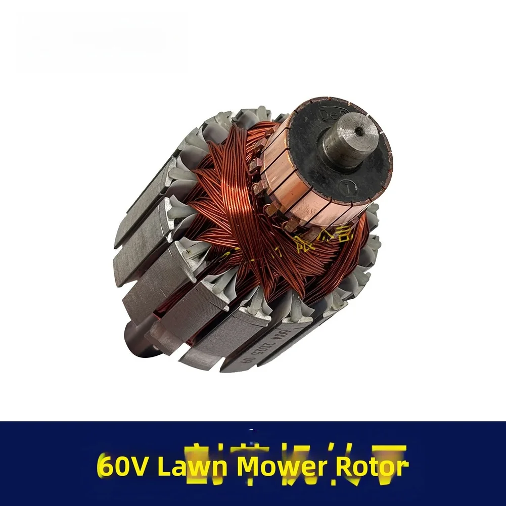 1 Piece 60V Brushed Motor Rotor Copper Winding For Electric Lawn Mower Replacement Part Power Tool Accessory Silver
1 Piece 60V Brushed Motor Rotor Copper Winding For Electric Lawn Mower Replacement Part Power Tool Accessory Silver