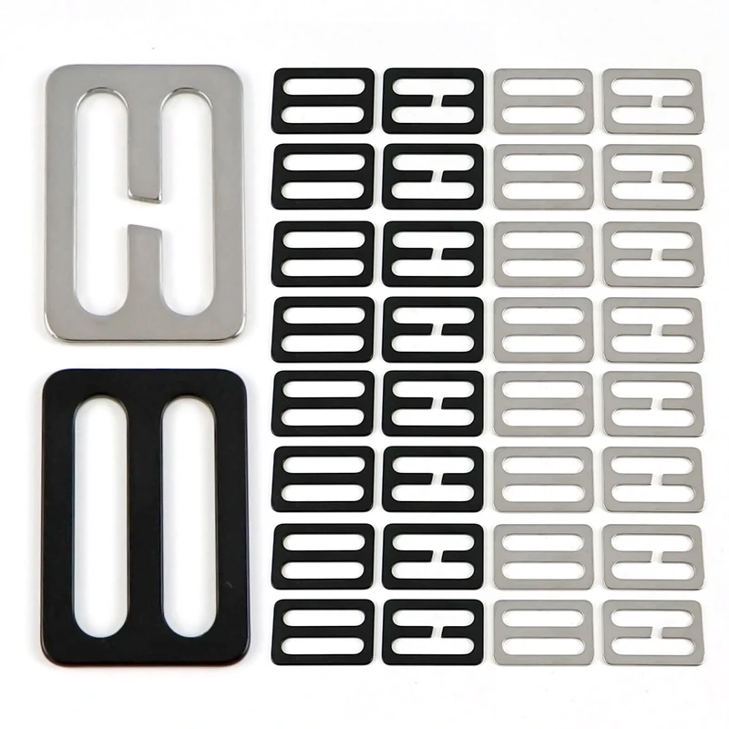 5/10Pcs Stainless Steel Tri-Glide Buckle Bag Strap Adjustment Buckles Full Slider Square Ring Hook Dog Coller Carabiner Clip
5/10Pcs Stainless Steel Tri-Glide Buckle Bag Strap Adjustment Buckles Full Slider Square Ring Hook Dog Coller Carabiner Clip