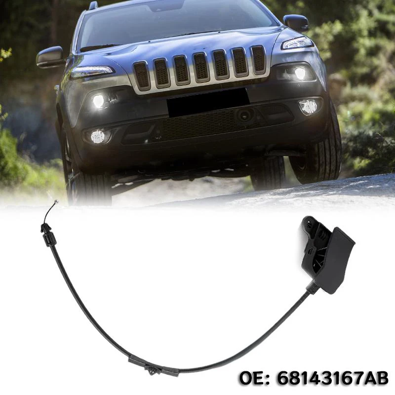 Auto Hood Mounted Release Handle Cable For Jeep Cherokee 2014 2015 2016 2017 2018 68143167AB/53194075/53476413/68290771AB
Auto Hood Mounted Release Handle Cable For Jeep Cherokee 2014 2015 2016 2017 2018 68143167AB/53194075/53476413/68290771AB