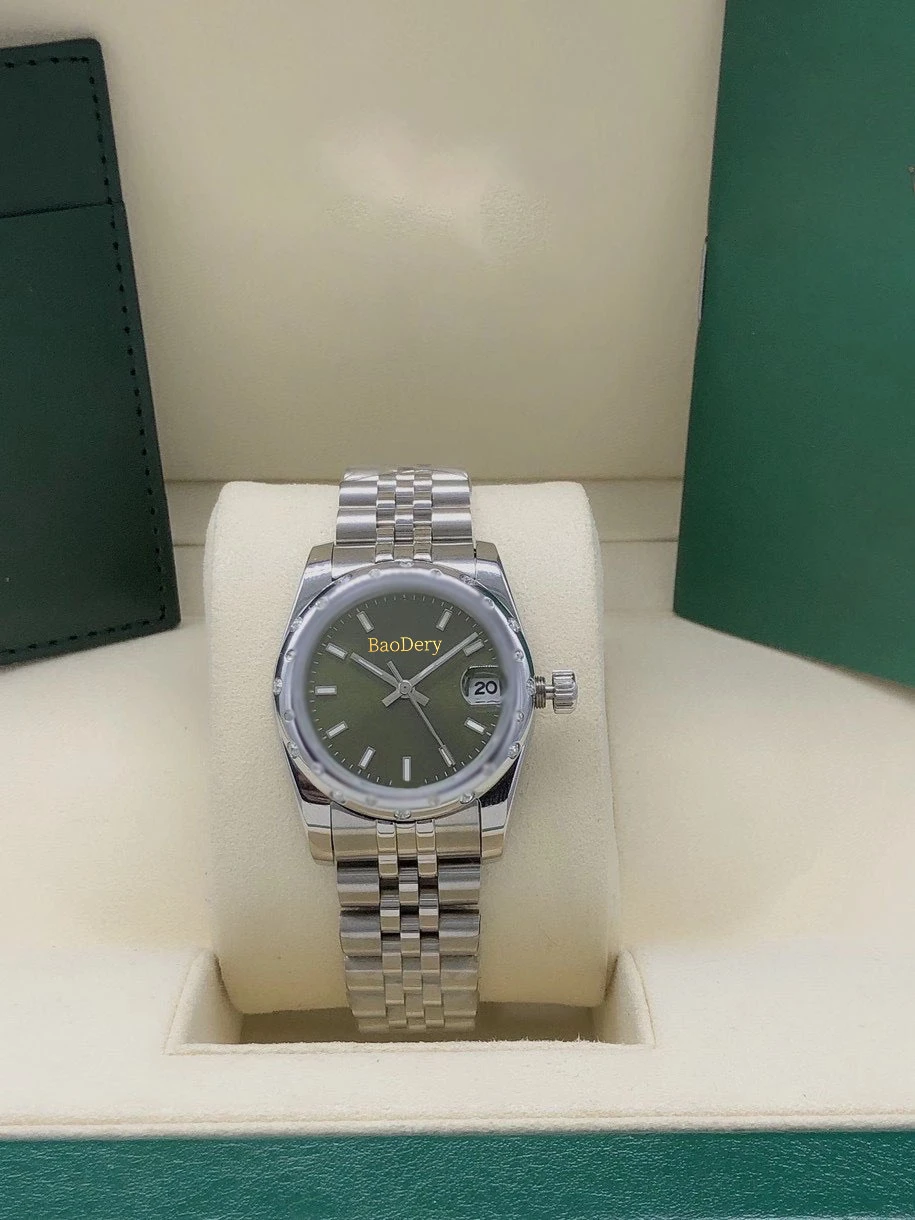 Custom Logo31mmLuxury ladies' watch, 904 stainless steel and sapphire mirror, the best gift for ladies
Custom Logo31mmLuxury ladies' watch, 904 stainless steel and sapphire mirror, the best gift for ladies