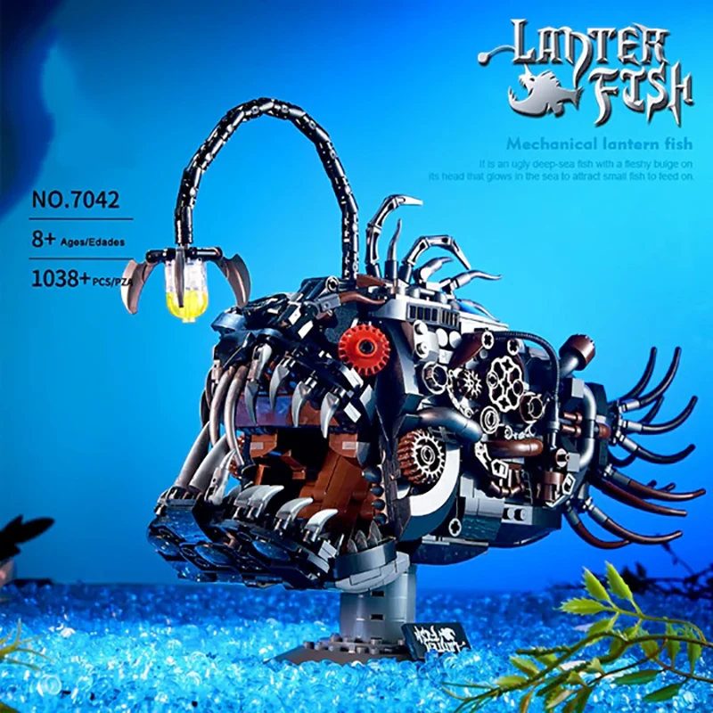 Креативная экспертная модель MOC DK7042 с механическим фонариком, модель со 1038 строительными блоками, модель кирпича для дня рождения, подарок для детей
Креативная экспертная модель MOC DK7042 с механическим фонариком, модель со 1038 строительными блоками, модель кирпича для дня рождения, подарок для детей