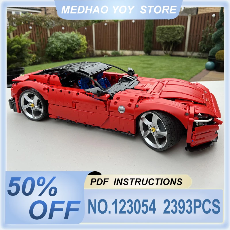 Коллекционная новая модель суперспортивного гиперкара MOC-123054, совместимая 42143, строительные кирпичи, развивающая игрушка-головоломка, подарок на день рождения для ребенка
Коллекционная новая модель суперспортивного гиперкара MOC-123054, совместимая 42143, строительные кирпичи, развивающая игрушка-головоломка, подарок на день рождения для ребенка