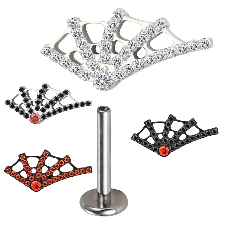 ASTM F136 Titanium EAR PIERC CNC Set Moon With CZ Top ear Cartilage Tragus Earrings Lip Stud Helix irregular Piercing Jewelry
ASTM F136 Titanium EAR PIERC CNC Set Moon With CZ Top ear Cartilage Tragus Earrings Lip Stud Helix irregular Piercing Jewelry