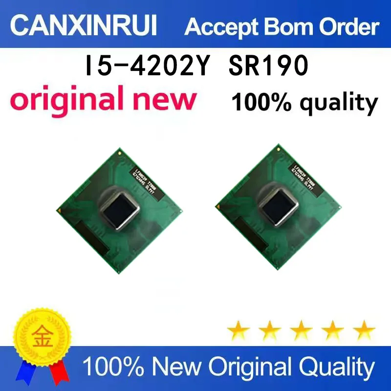 (5pcs-100pcs)A new laptop CPU I5-4202Y SR190 with a starting point
(5pcs-100pcs)A new laptop CPU I5-4202Y SR190 with a starting point
