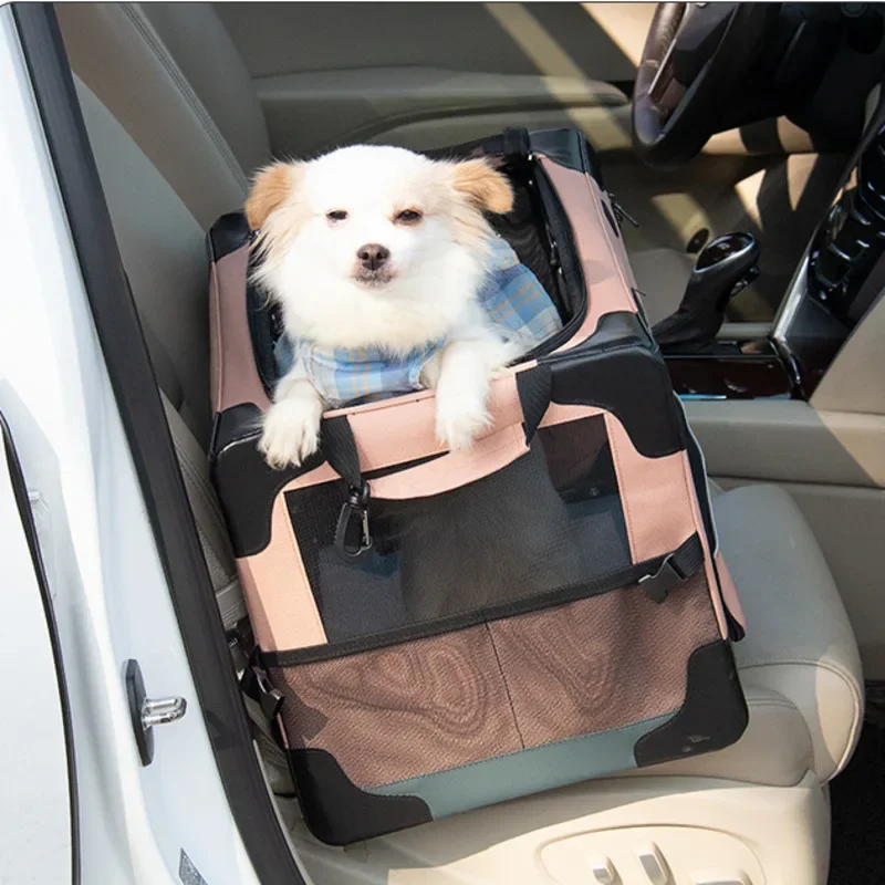 Outdoor Travel Dog Car Seat Convenient Car Car Dog Basket Folding Design Pet Supplies Without The Assembly Of Dog Transport Cage
Outdoor Travel Dog Car Seat Convenient Car Car Dog Basket Folding Design Pet Supplies Without The Assembly Of Dog Transport Cage