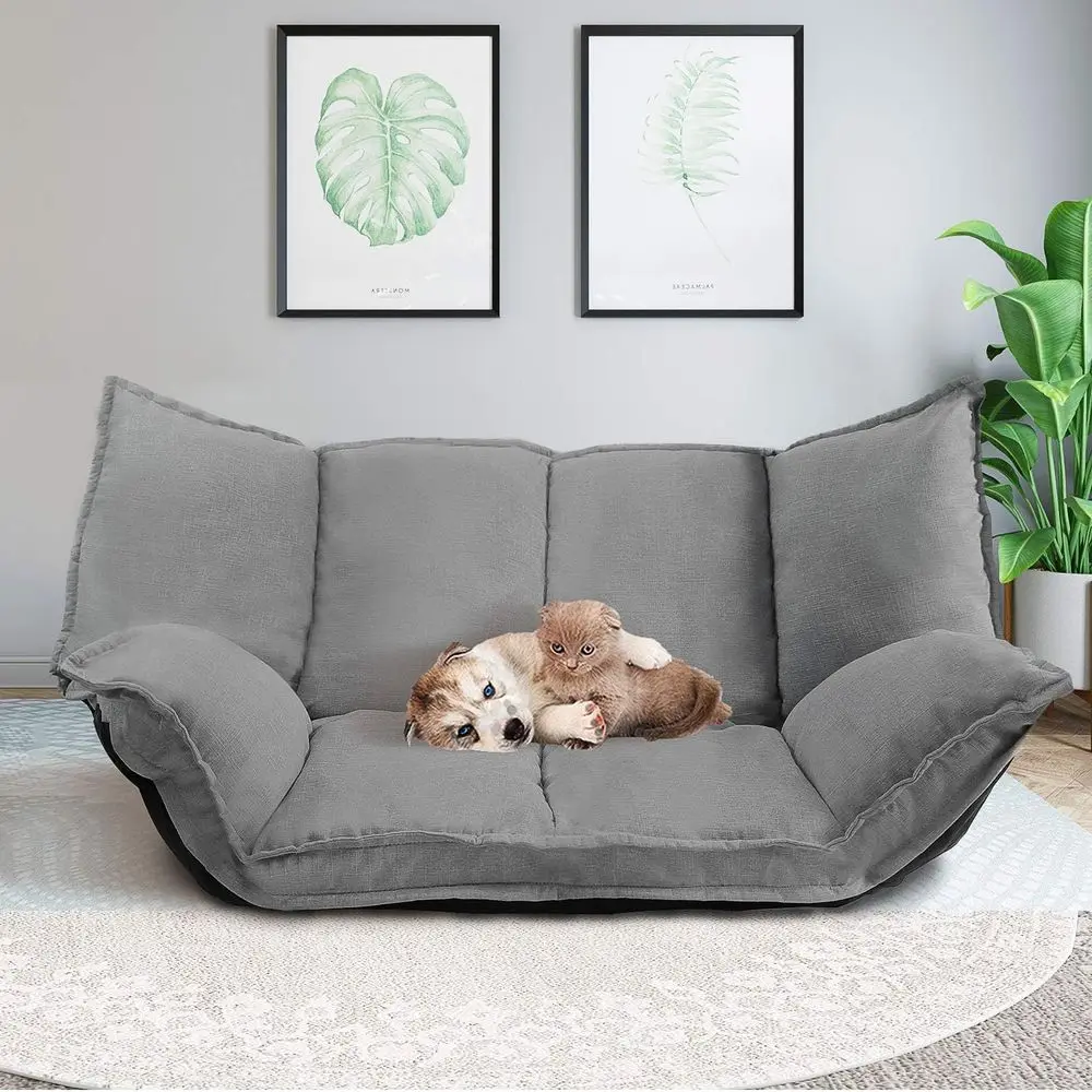 Grey Adjustable Sofa for Child, Perfect for Picnics and Lazy Game Days
Grey Adjustable Sofa for Child, Perfect for Picnics and Lazy Game Days