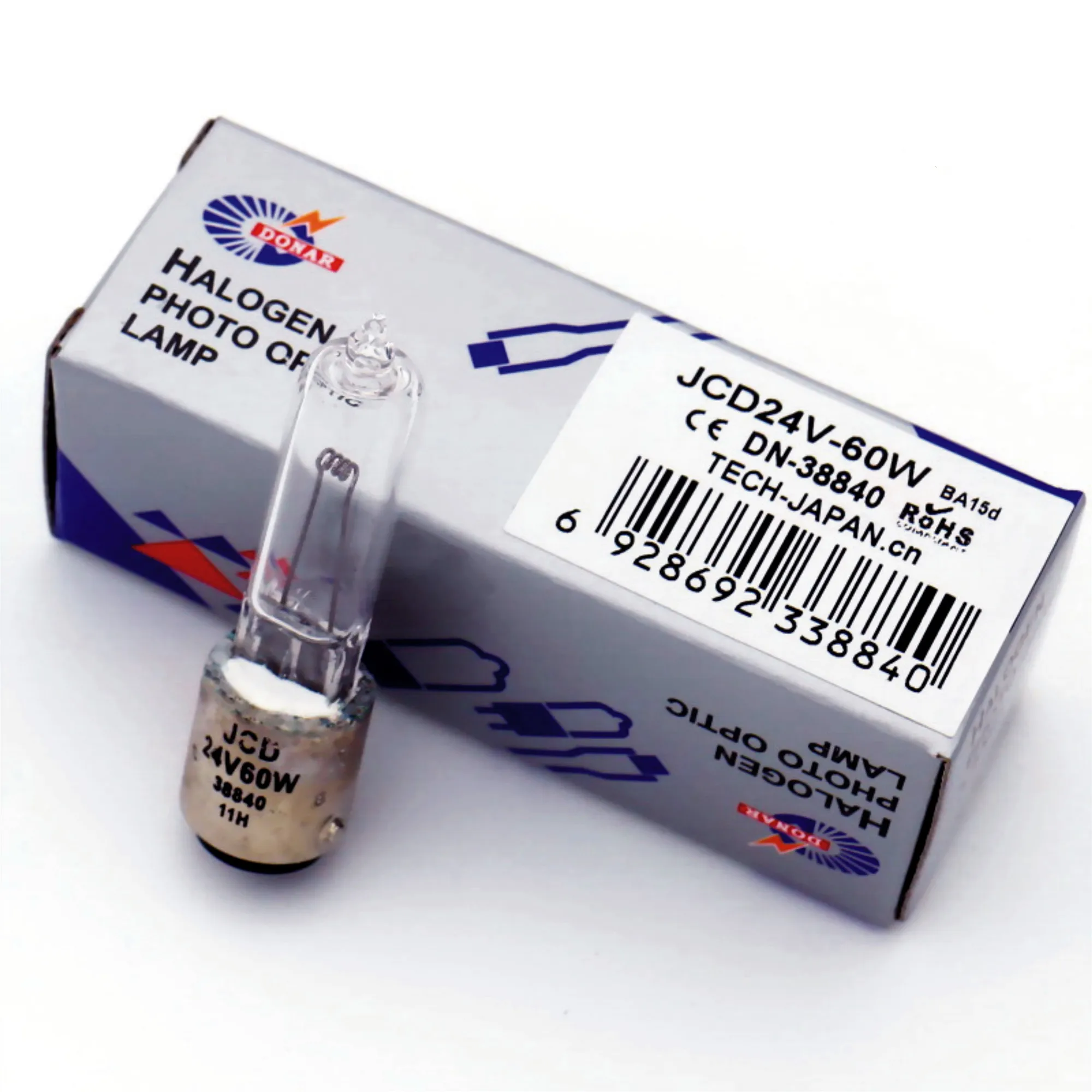 DN-38840 JCD 24V60W галогенная лампа BA15D, байонетная лампа с двойным контактом, лампа для операционной стоматологического стула
DN-38840 JCD 24V60W галогенная лампа BA15D, байонетная лампа с двойным контактом, лампа для операционной стоматологического стула