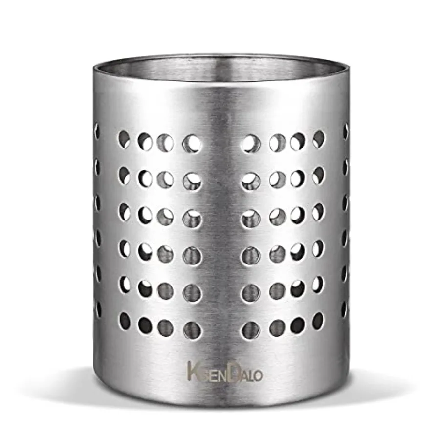Small Stainless Steel Utensil Holder for Kitchen, Silver SUS304 Stainless Silverware Utensil Drying Rack, Sturdy Rust Resistant
Small Stainless Steel Utensil Holder for Kitchen, Silver SUS304 Stainless Silverware Utensil Drying Rack, Sturdy Rust Resistant