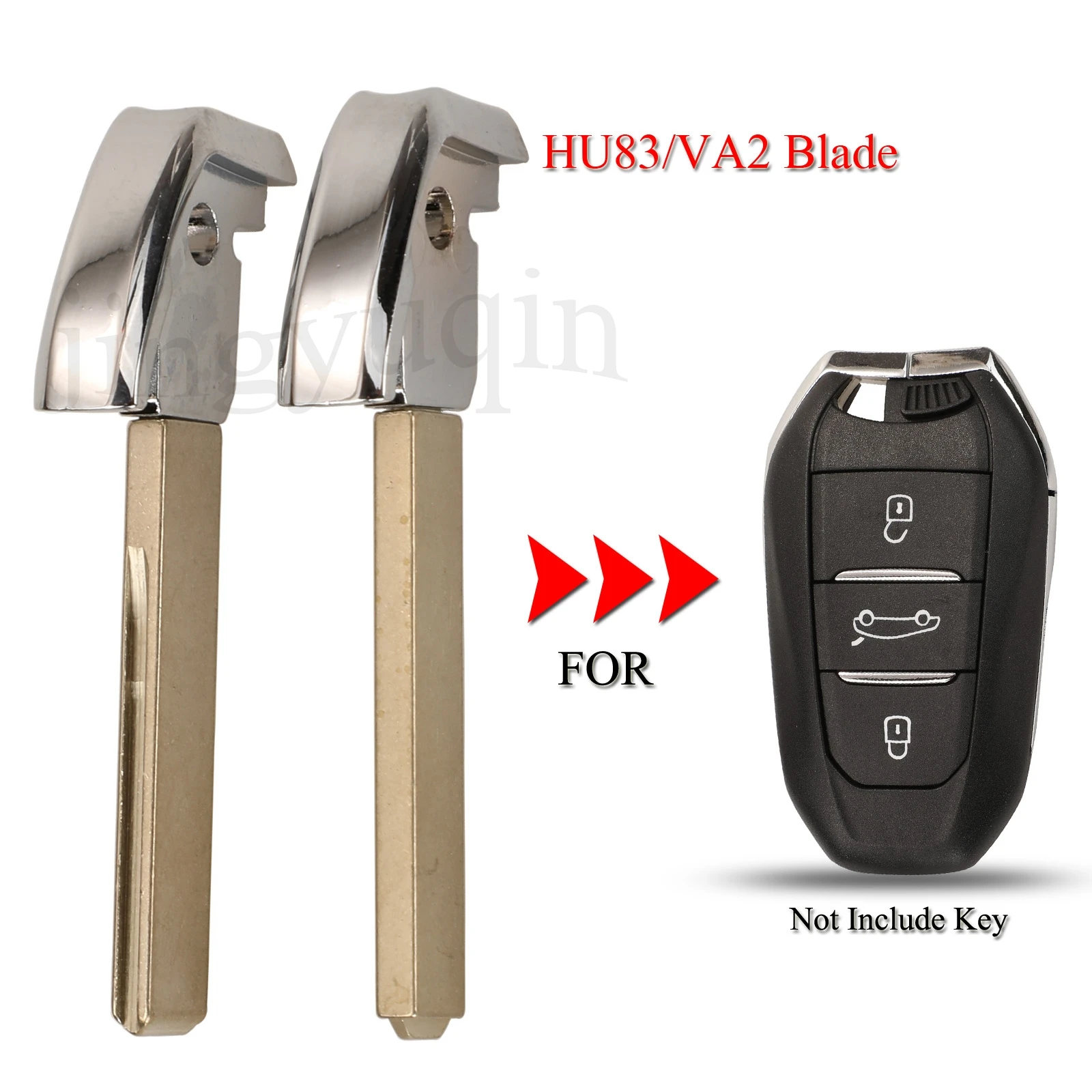 jingyuqin Remote Smart Car Key Blade For Peugeot 308 408 3008 4008 5008 508 For Citroen C3 C4 DS VA2/HU83 Key Blank Replacement
jingyuqin Remote Smart Car Key Blade For Peugeot 308 408 3008 4008 5008 508 For Citroen C3 C4 DS VA2/HU83 Key Blank Replacement