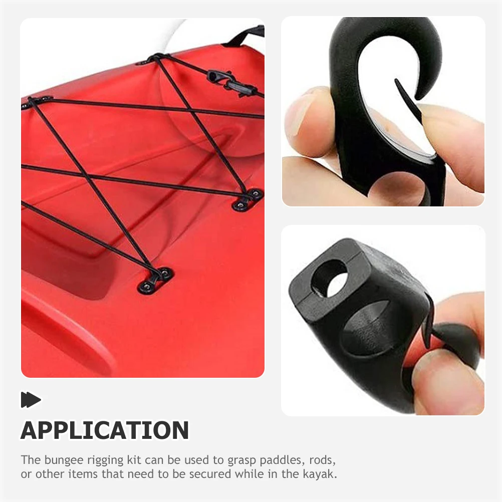Elastic Bungee Cord Kit Rubber Plastic Deck Accessories Kayak Boat Fishing Parts Straps Hooks Storage Solution Outdoor Camping
Elastic Bungee Cord Kit Rubber Plastic Deck Accessories Kayak Boat Fishing Parts Straps Hooks Storage Solution Outdoor Camping