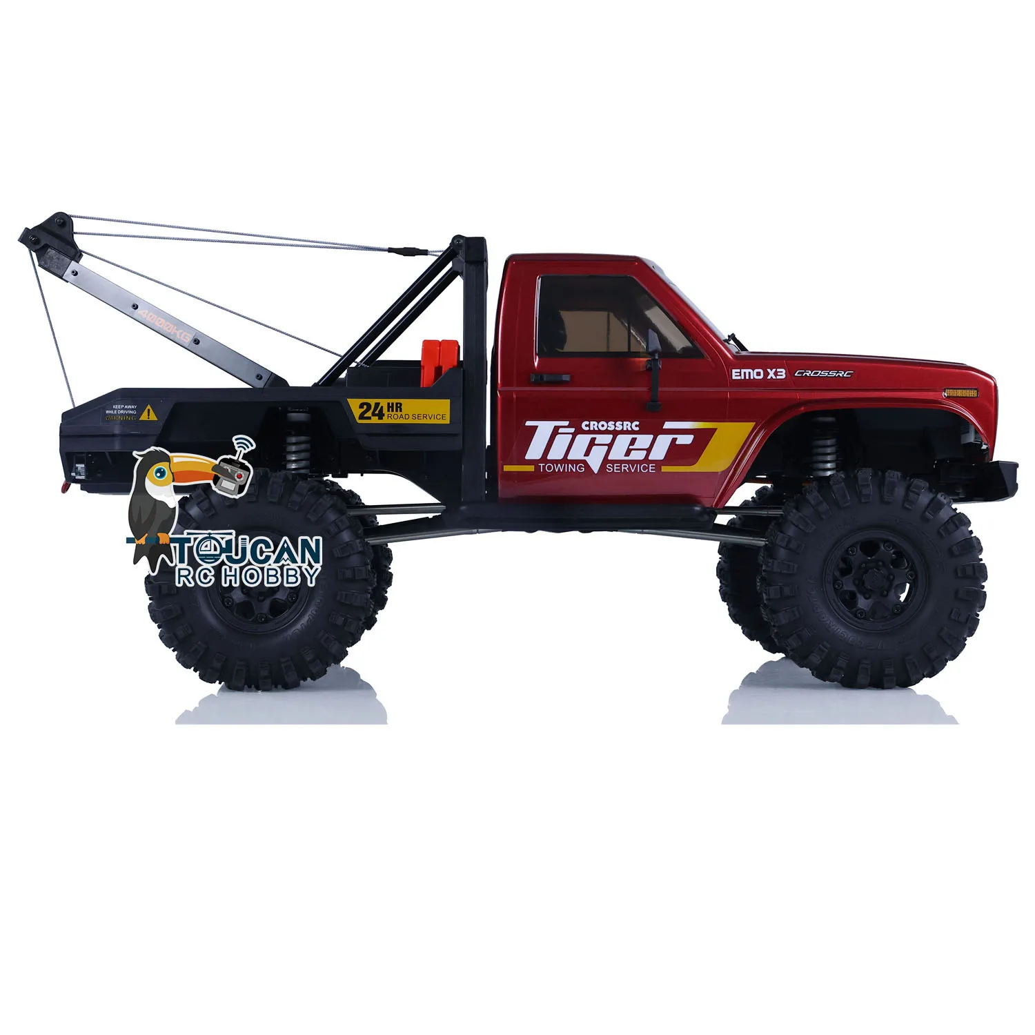 In Stock 4x4 Remote Control Crawler Cars 4WD 1/8 CORSSRC EMO X3 RC Towing Rescue Car Wireless Controlled Model Light System
In Stock 4x4 Remote Control Crawler Cars 4WD 1/8 CORSSRC EMO X3 RC Towing Rescue Car Wireless Controlled Model Light System