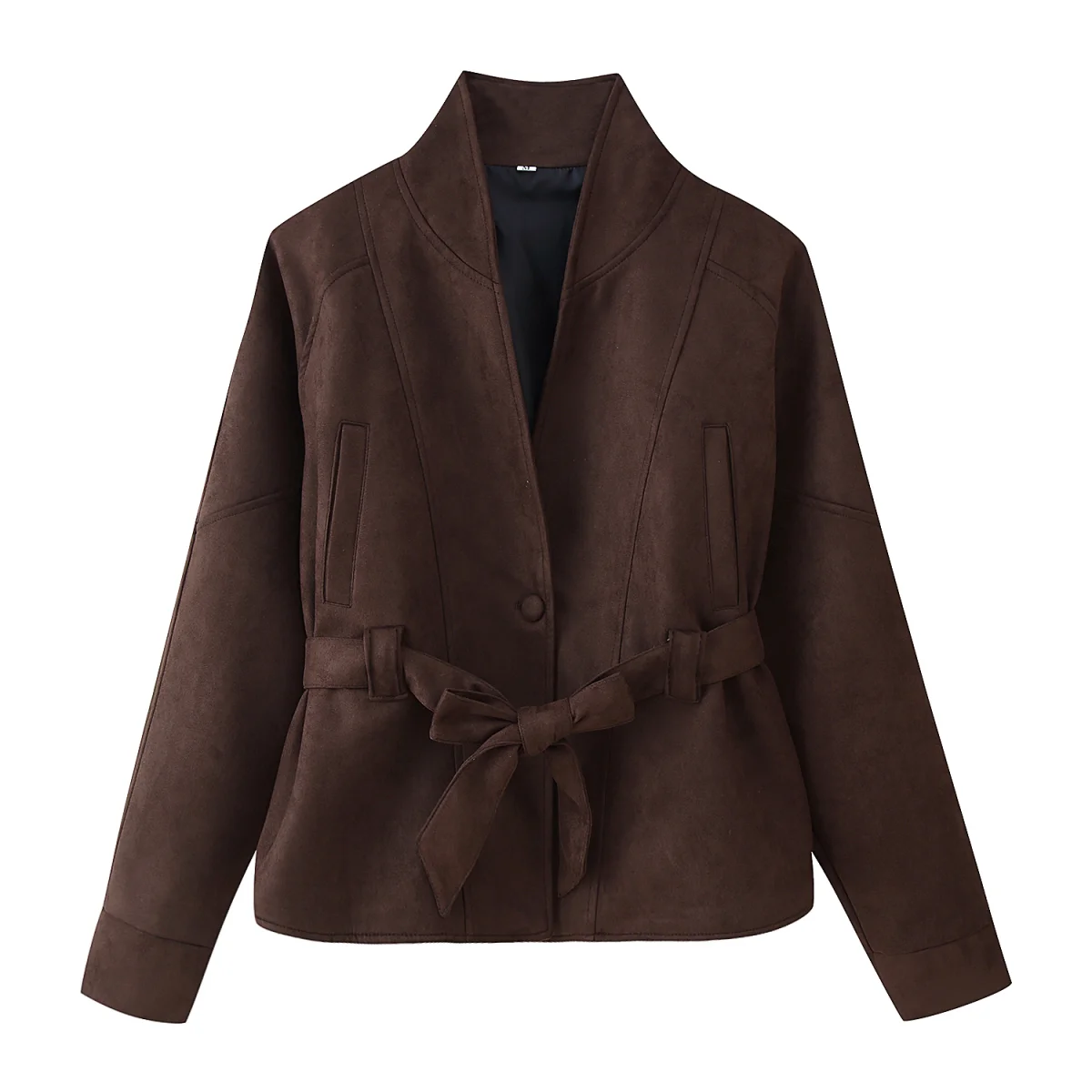 2025 Lapel-Collar Long-Sleeved Fitted Suede Jacket Elegant, Fashionable, New Style, Comfortable Office Wear, Casual Wear, Versat
2025 Lapel-Collar Long-Sleeved Fitted Suede Jacket Elegant, Fashionable, New Style, Comfortable Office Wear, Casual Wear, Versat
