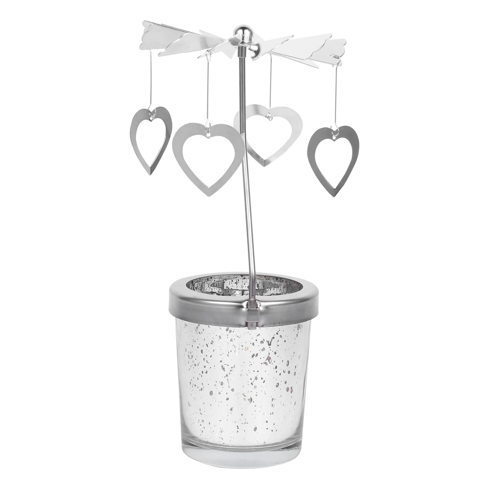 1Pcs Metal Rotating Candlestick Holder Handmade Carousel Stand for Bedroom Living Room Party Decor 
1Pcs Metal Rotating Candlestick Holder Handmade Carousel Stand for Bedroom Living Room Party Decor