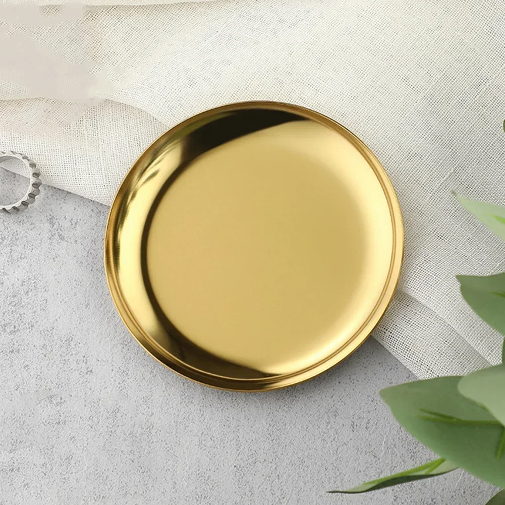 Kitchen Stainless Steel Storage Tray Decorative Trays Organizer Jewelry Display Plate Round Shape Gold Tray Kitchen Storage
Kitchen Stainless Steel Storage Tray Decorative Trays Organizer Jewelry Display Plate Round Shape Gold Tray Kitchen Storage
