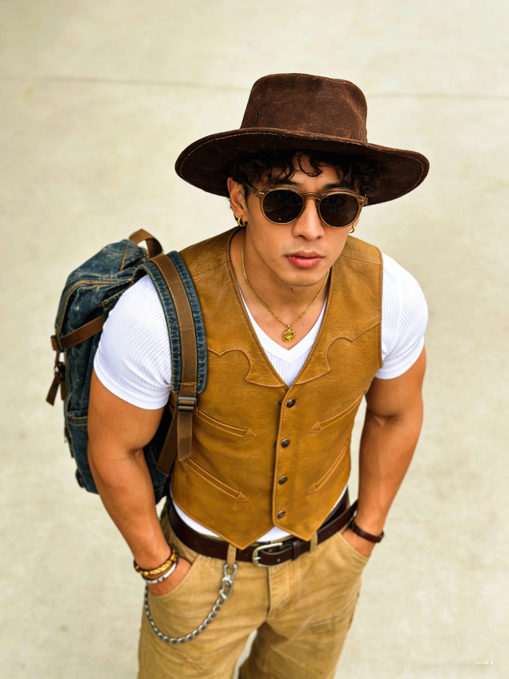 Retro American Airmail Distressed Leather Vest Short Slim Fit Handsome Horseback Riding Style Youth Casual Short Leather Vest
Retro American Airmail Distressed Leather Vest Short Slim Fit Handsome Horseback Riding Style Youth Casual Short Leather Vest