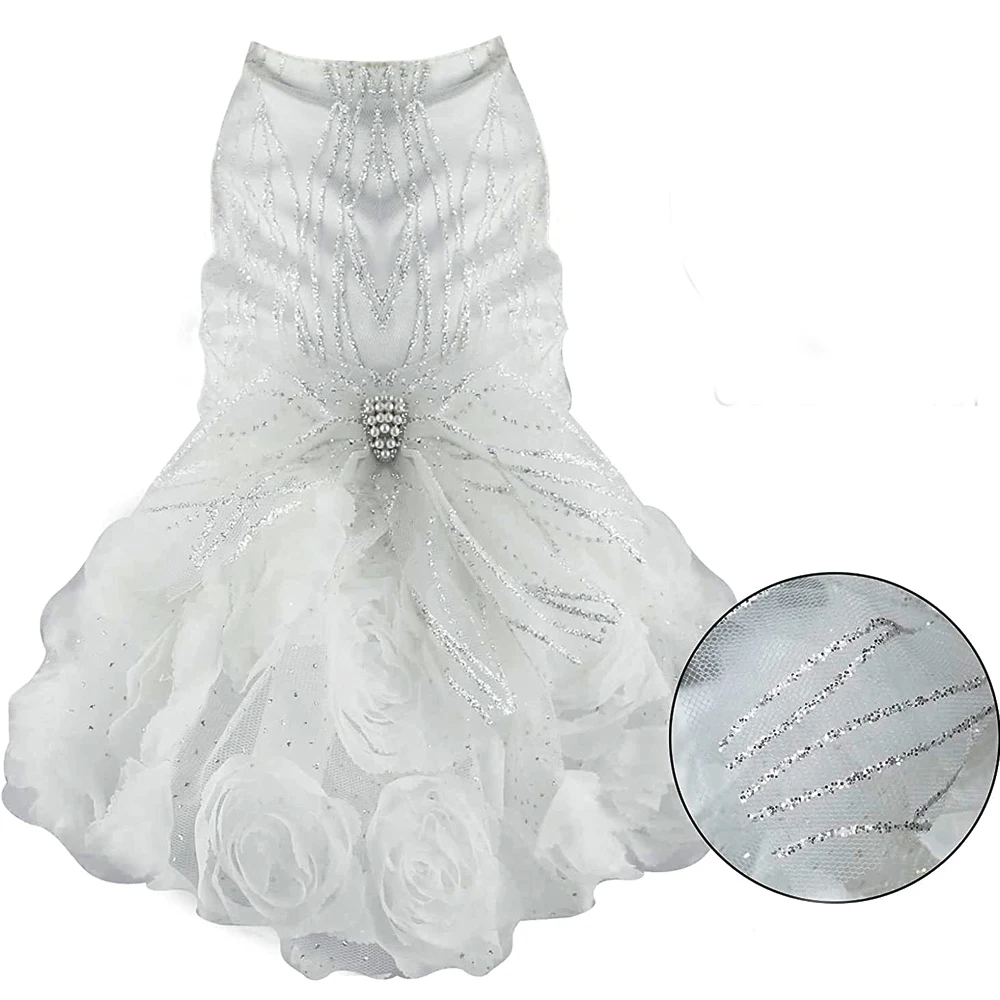 Dog Dress for Small Dogs Prom Party Princess Wedding Dresses Luxury Design Girl Dog Clothes Pomeranian Puppy Cat Costume Outfits
Dog Dress for Small Dogs Prom Party Princess Wedding Dresses Luxury Design Girl Dog Clothes Pomeranian Puppy Cat Costume Outfits
