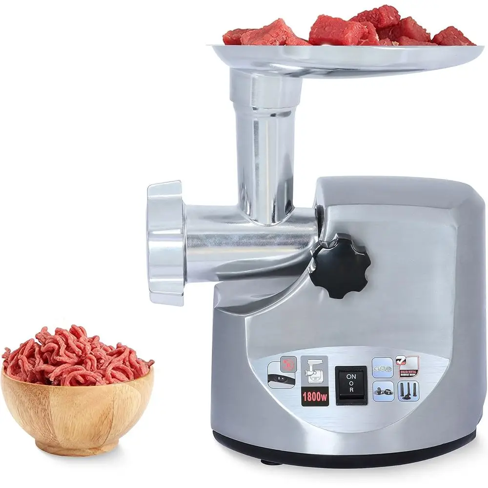 Select MG-1800S StainlSteel Electric Meat Grinder & Sausage Stuer
Select MG-1800S StainlSteel Electric Meat Grinder & Sausage Stuer