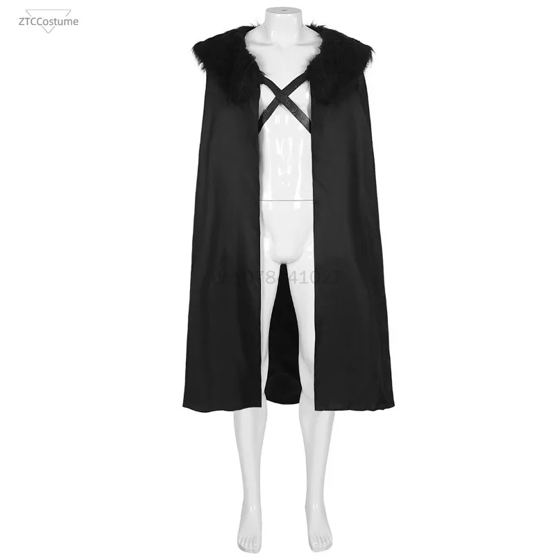 New Men's Medieval Coat Cloak Larp Viking Renaissance Fur Collar Pirate Cosplay Cape Women Halloween Gothic Steampunk Costume
New Men's Medieval Coat Cloak Larp Viking Renaissance Fur Collar Pirate Cosplay Cape Women Halloween Gothic Steampunk Costume