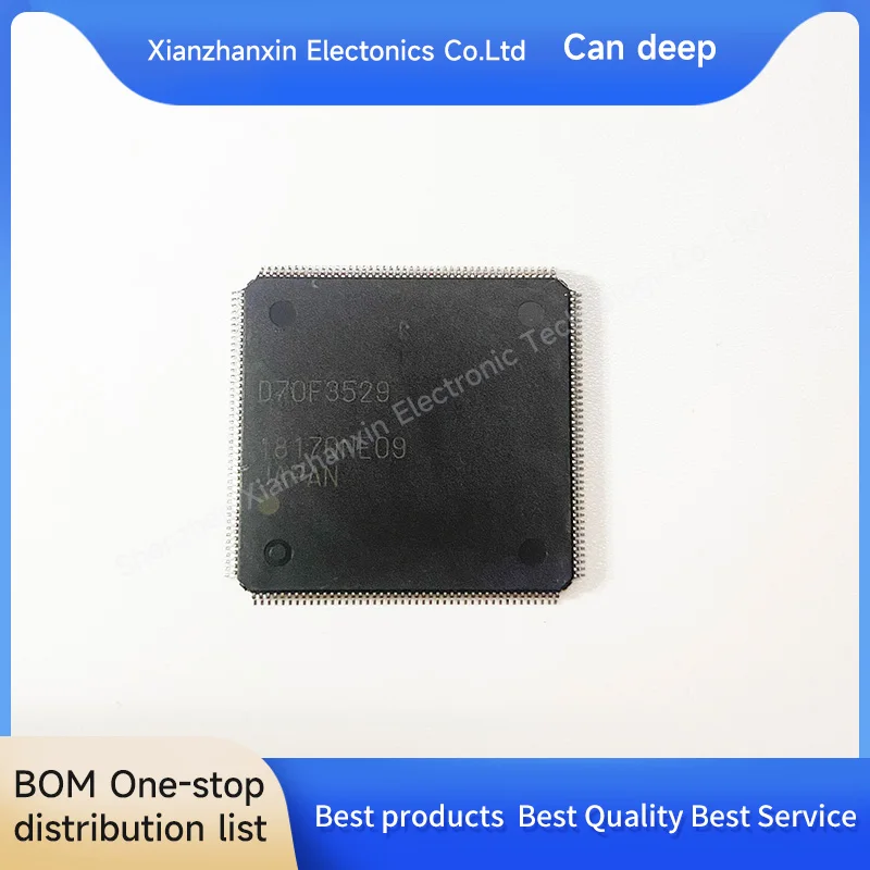 1 шт./лот D70F3529 UPD70F3529 LQFP176 Чип процессора для автомобильного компьютера
1 шт./лот D70F3529 UPD70F3529 LQFP176 Чип процессора для автомобильного компьютера