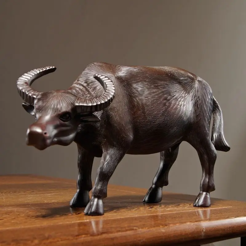 Creative Solid Wood Carved Chinese Zodiac Ox Prosperity Home Living Room Office Red Wood Decorative Craft
Creative Solid Wood Carved Chinese Zodiac Ox Prosperity Home Living Room Office Red Wood Decorative Craft