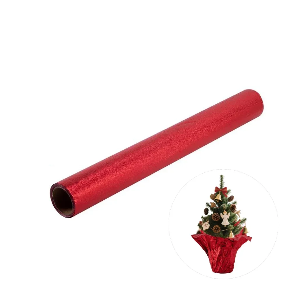 1PC Christmas Flower Pot Wrapping Paper 50*5*5CM Floral Foil Wrapping Paper For Christmas Flower Pot DIY Decoration 10 Yards
1PC Christmas Flower Pot Wrapping Paper 50*5*5CM Floral Foil Wrapping Paper For Christmas Flower Pot DIY Decoration 10 Yards