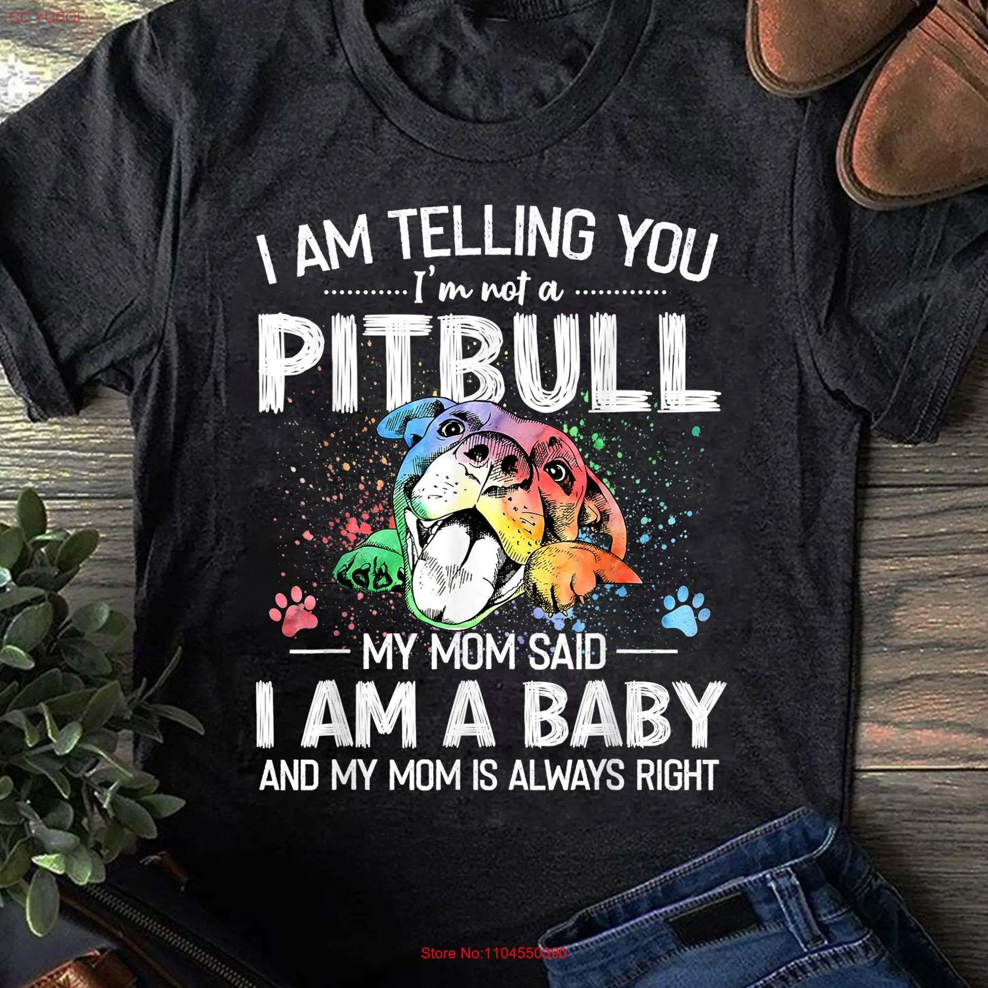 I Am Telling You I'm Not A Pitbull Dog Owners s T Shirt for Lovers Funny Mother's Day Mom long or short sleeves
I Am Telling You I'm Not A Pitbull Dog Owners s T Shirt for Lovers Funny Mother's Day Mom long or short sleeves