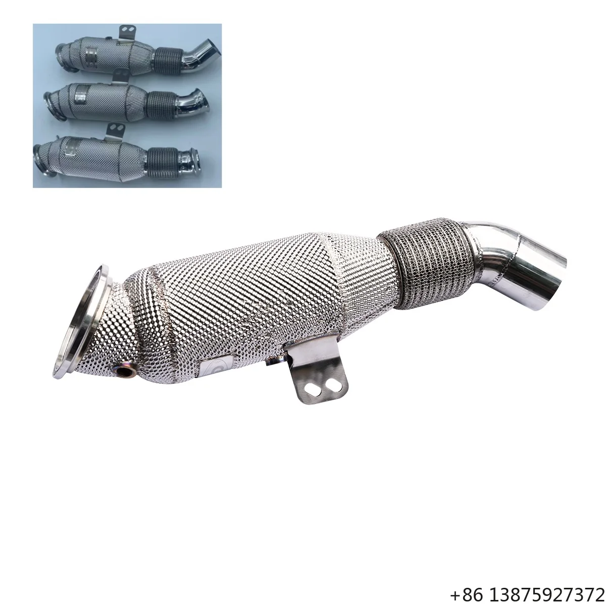 OBM Ready Stock Free Flow Downpipe for M240i A90 M340i M440i G20 G22 B58 3.0T 2017-2019 T304 B58 Exhaust Downpipe Factory
OBM Ready Stock Free Flow Downpipe for M240i A90 M340i M440i G20 G22 B58 3.0T 2017-2019 T304 B58 Exhaust Downpipe Factory