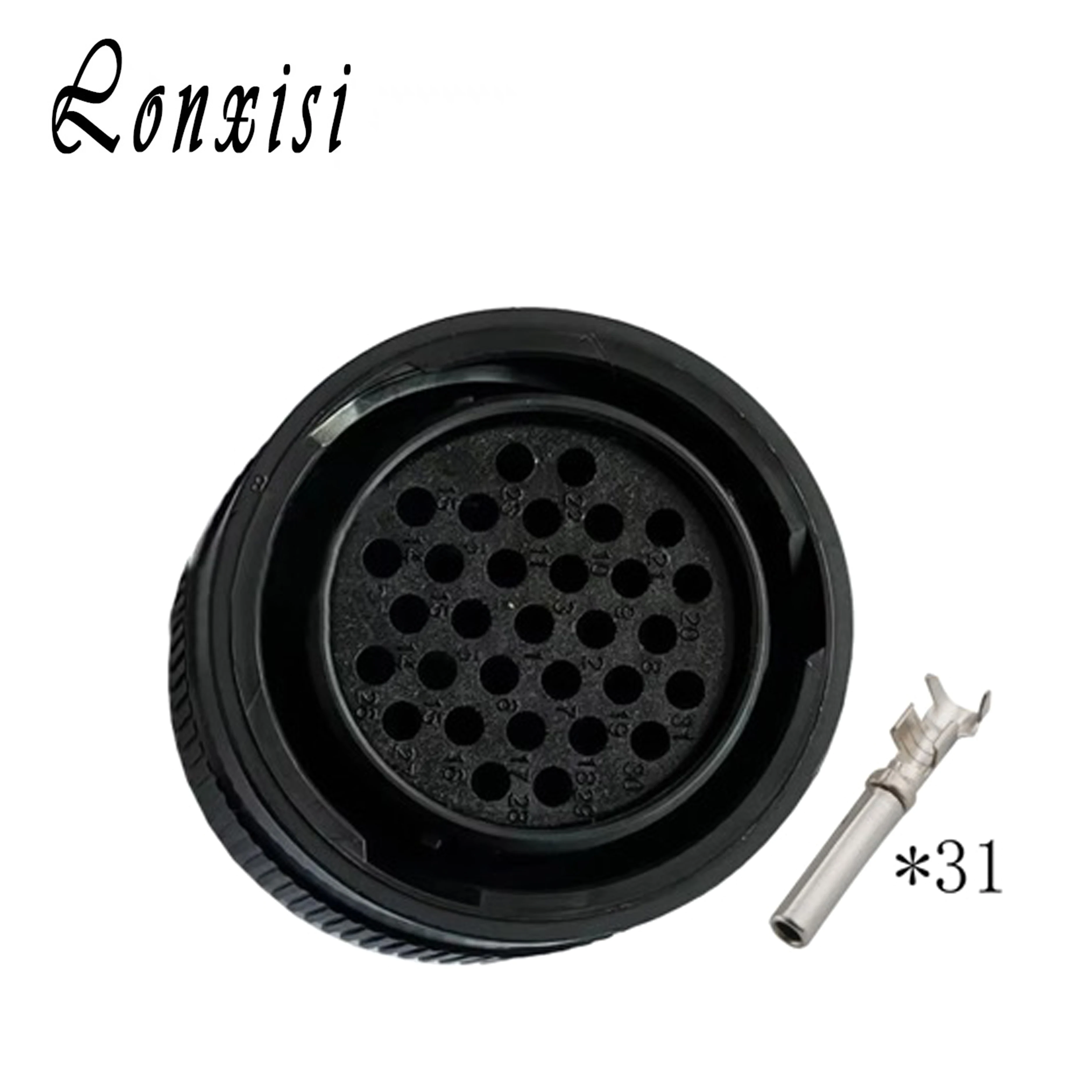 1/5 Sets 31 Pin DEUTSCH Connector Female Wiring Plug HDP26-24-31ST-L017 Original Factory With Terminal HDP24-24-31PT-017
1/5 Sets 31 Pin DEUTSCH Connector Female Wiring Plug HDP26-24-31ST-L017 Original Factory With Terminal HDP24-24-31PT-017