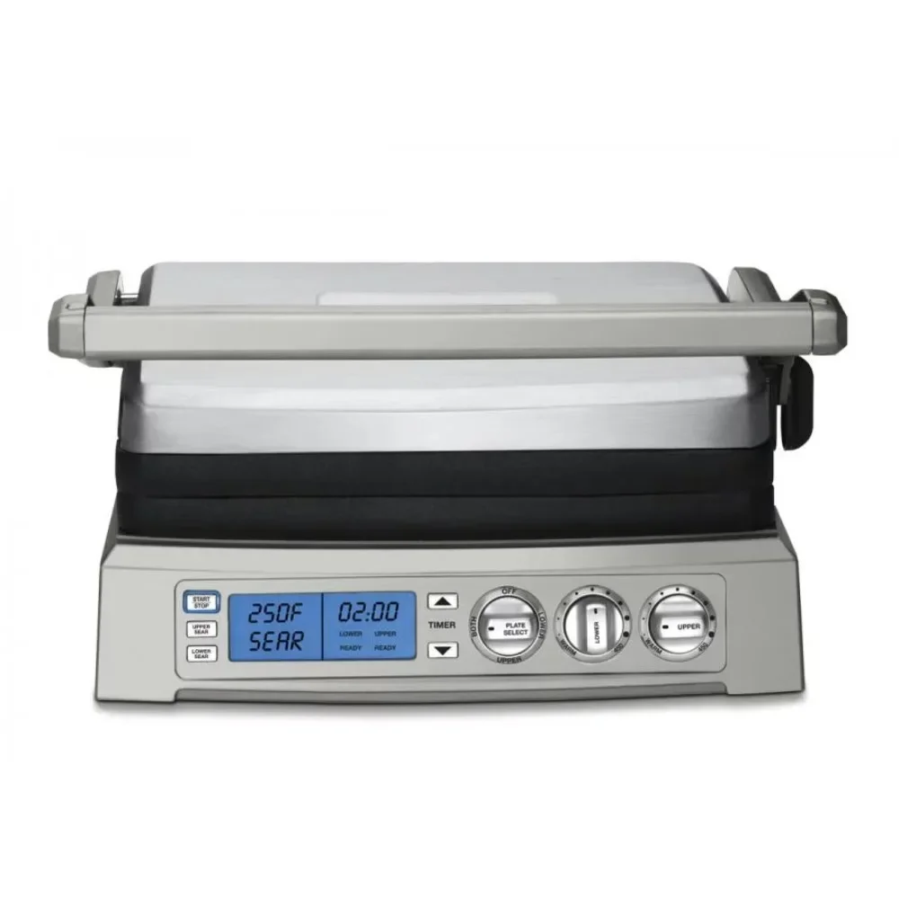 Grills Gridler Elite Silver E Electronic Display Lets You Set A Timer and Dual Zone Temperature Control
Grills Gridler Elite Silver E Electronic Display Lets You Set A Timer and Dual Zone Temperature Control