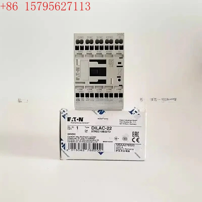 1PCS New Original Genuine DILAC-22 24VDC
1PCS New Original Genuine DILAC-22 24VDC