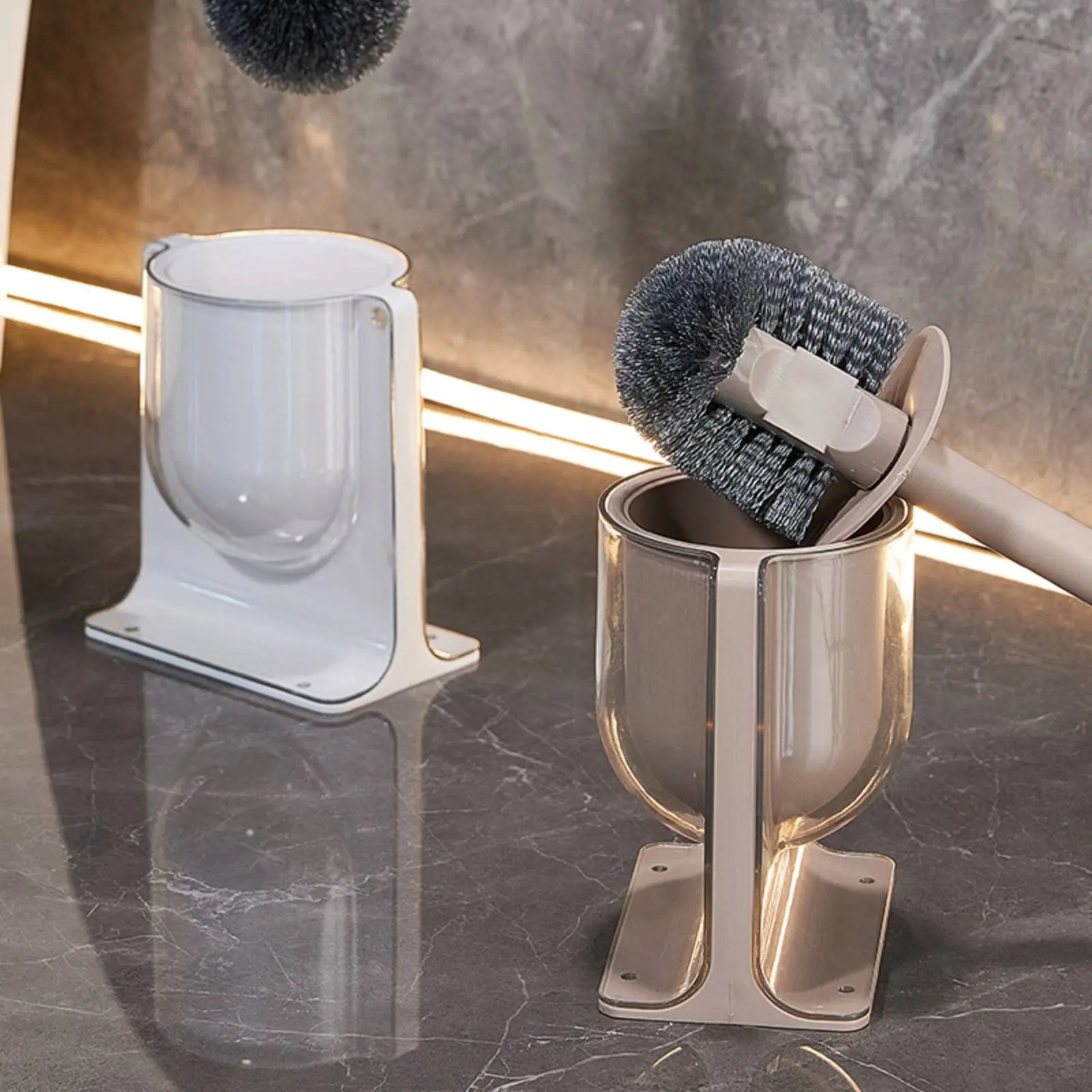 Floor Standing Toilet Brush Set No Drill Standing Toilet Brush Bathroom Cleaning Ventilated Holder Non-Slip Grip
Floor Standing Toilet Brush Set No Drill Standing Toilet Brush Bathroom Cleaning Ventilated Holder Non-Slip Grip