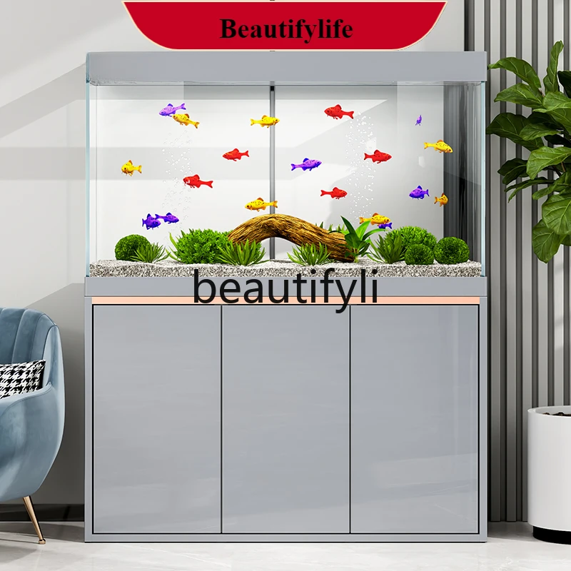 Light luxury simple fish tank floor ecological bottom filter small and medium 2024 new aquarium A
Light luxury simple fish tank floor ecological bottom filter small and medium 2024 new aquarium A