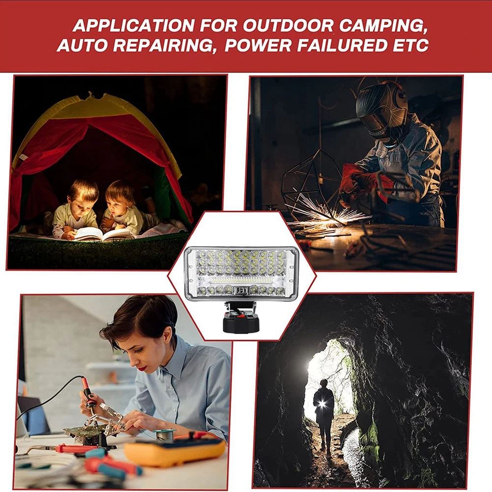 SEWS-LED Outdoor Work Light Torch With USB Power Bank Flashlight For Li- Battery Lamp
SEWS-LED Outdoor Work Light Torch With USB Power Bank Flashlight For Li- Battery Lamp