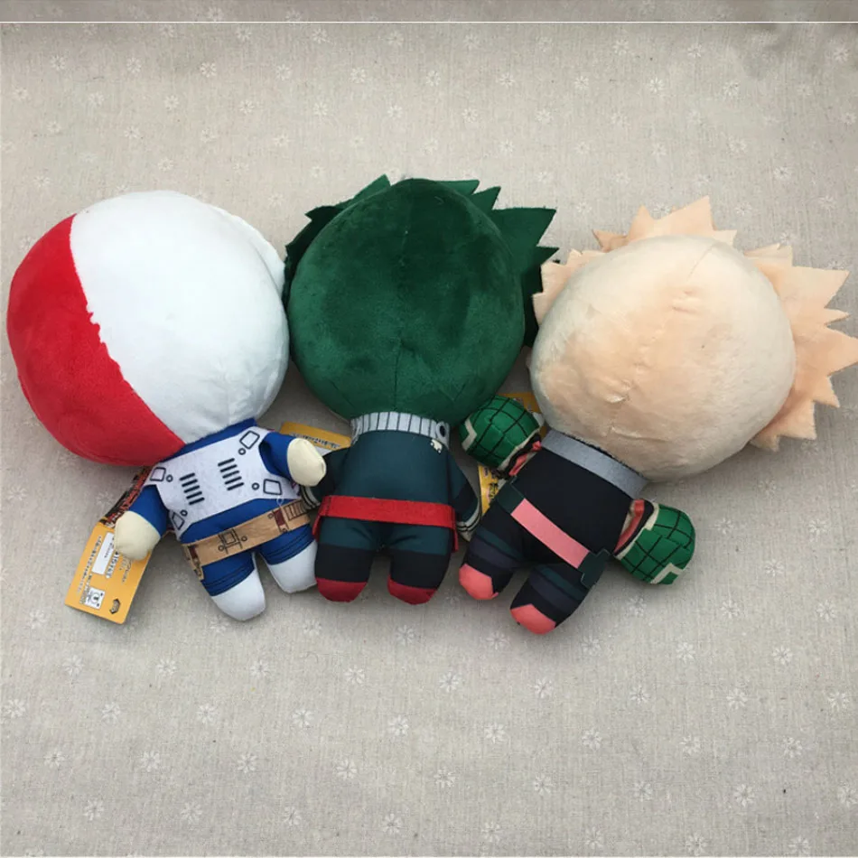 23-25cm My Hero Academia Anime Izuku Midoriya Katsuki Bakugou Shouto Todoroki Plush Pendant Toy Soft Plush Doll Gift
23-25cm My Hero Academia Anime Izuku Midoriya Katsuki Bakugou Shouto Todoroki Plush Pendant Toy Soft Plush Doll Gift