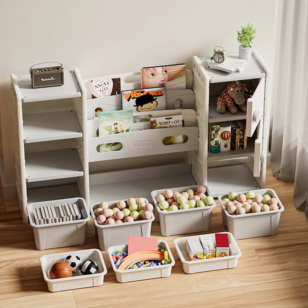 Kids Toy Storage Organizer 8storage cabinet Removable Toy Bins,4-Tier Book organizers Storage,2 cabinet storage,Bedroom,KidsRoom
Kids Toy Storage Organizer 8storage cabinet Removable Toy Bins,4-Tier Book organizers Storage,2 cabinet storage,Bedroom,KidsRoom