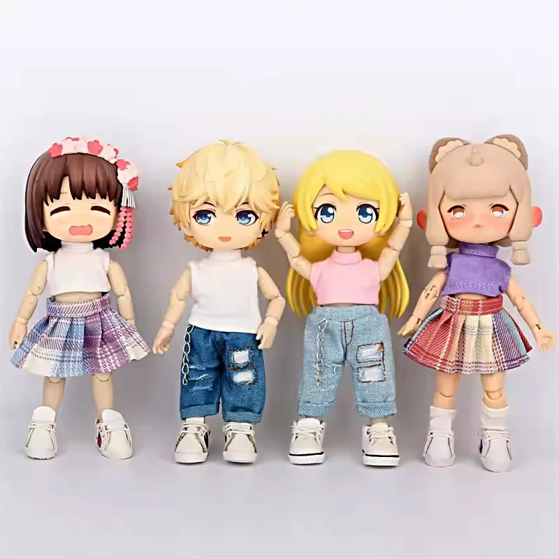 YMY OB11 Doll Clothes with Small Short Sleeved High Necked Sleeveless Short and Long BJD 12 Point Doll Clothes Collection gifts
YMY OB11 Doll Clothes with Small Short Sleeved High Necked Sleeveless Short and Long BJD 12 Point Doll Clothes Collection gifts