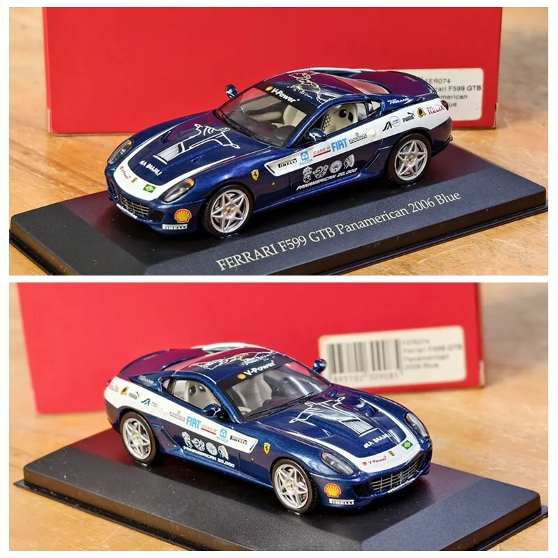 Diecast 1:43 Scale F 599 GTB PANAMERICAN 2006 KH Alloy Car Model
Diecast 1:43 Scale F 599 GTB PANAMERICAN 2006 KH Alloy Car Model