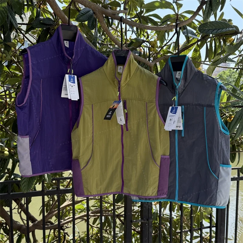 Легкий дышащий быстросохнущий летний рабочий жилет для пар, разноцветный, с эффектом наложения, молодежный повседневный стиль
Легкий дышащий быстросохнущий летний рабочий жилет для пар, разноцветный, с эффектом наложения, молодежный повседневный стиль