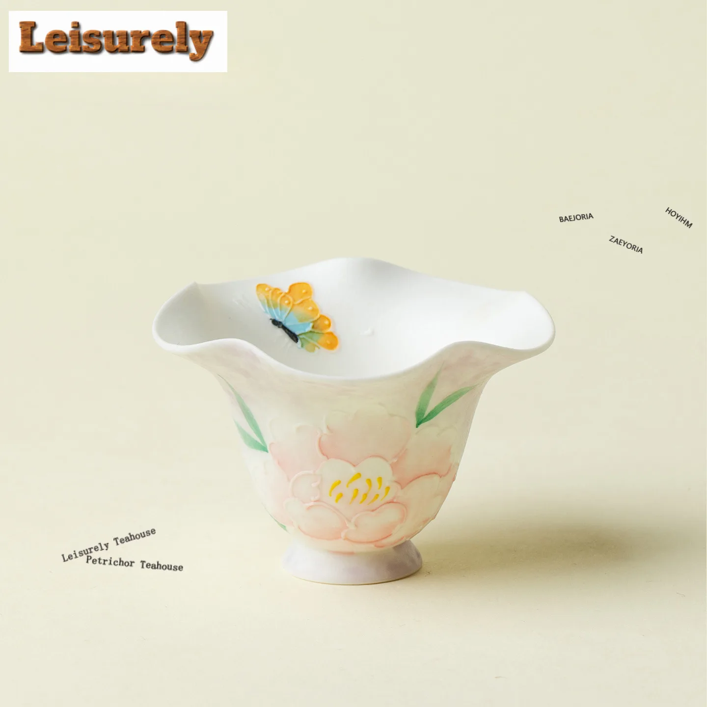 40ml Hand Drawn Peonies Teacup Retro Tea Bowl Water Jug Tea-tasting Smelling Cup Jianzhan Master Cups Household Chinese Tea Set
40ml Hand Drawn Peonies Teacup Retro Tea Bowl Water Jug Tea-tasting Smelling Cup Jianzhan Master Cups Household Chinese Tea Set